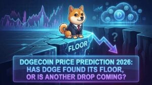 Dogecoin price prediction analysis using Brave New Coin data as DOGE tests the $0.09 floor while $MEPU and $PTRUE gain attention