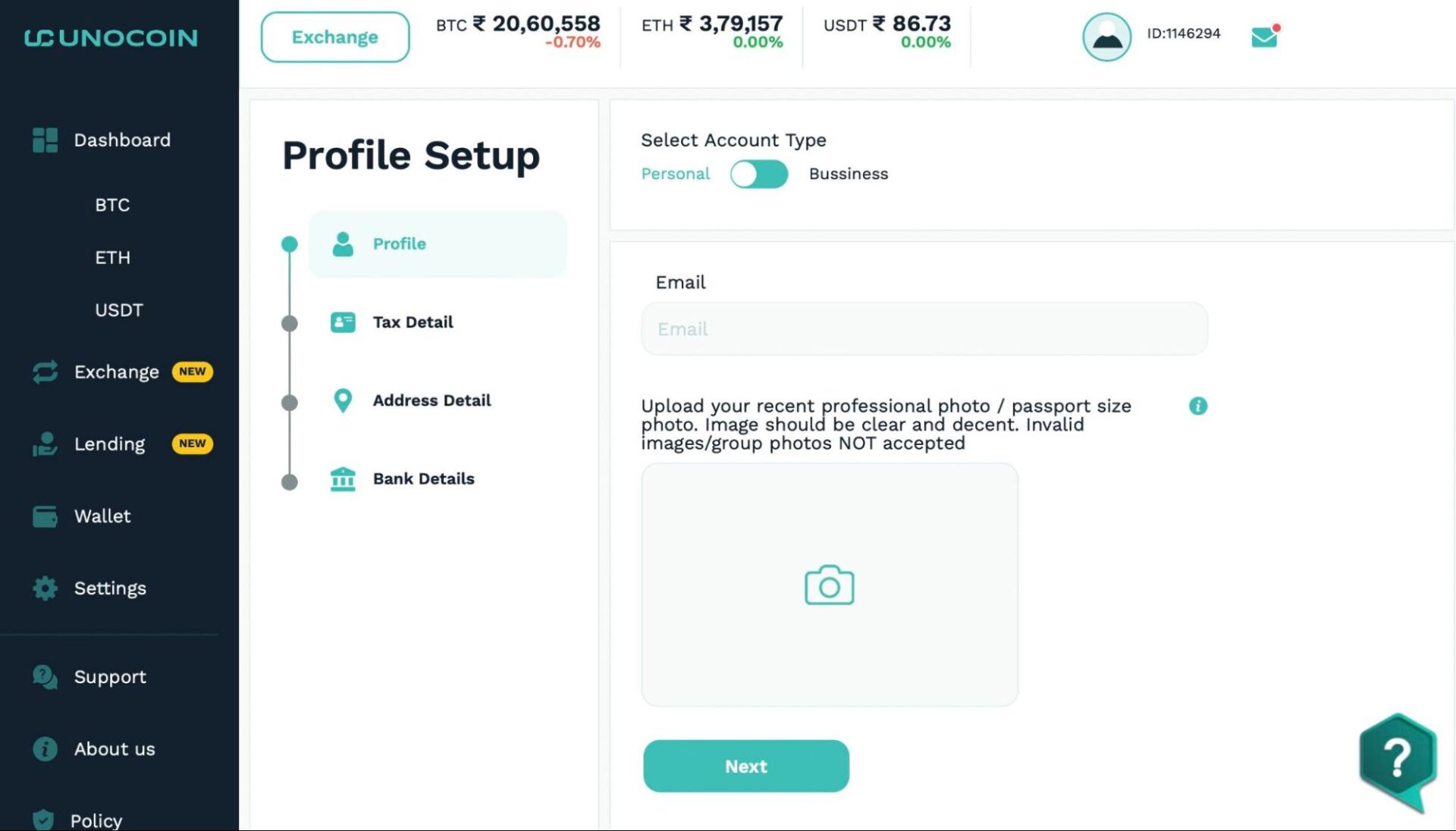 complete-verification-and-kyc-on-unocoin-exchange