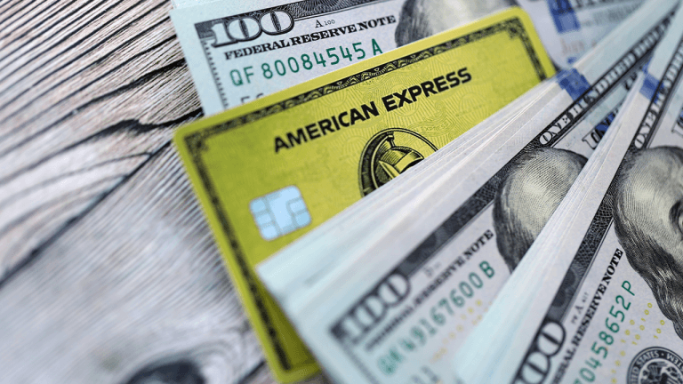 Bank card and cash.