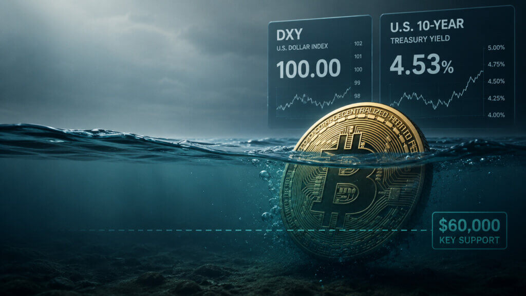 Bitcoin’s $60,000 support is still a bet on the dollar breaking