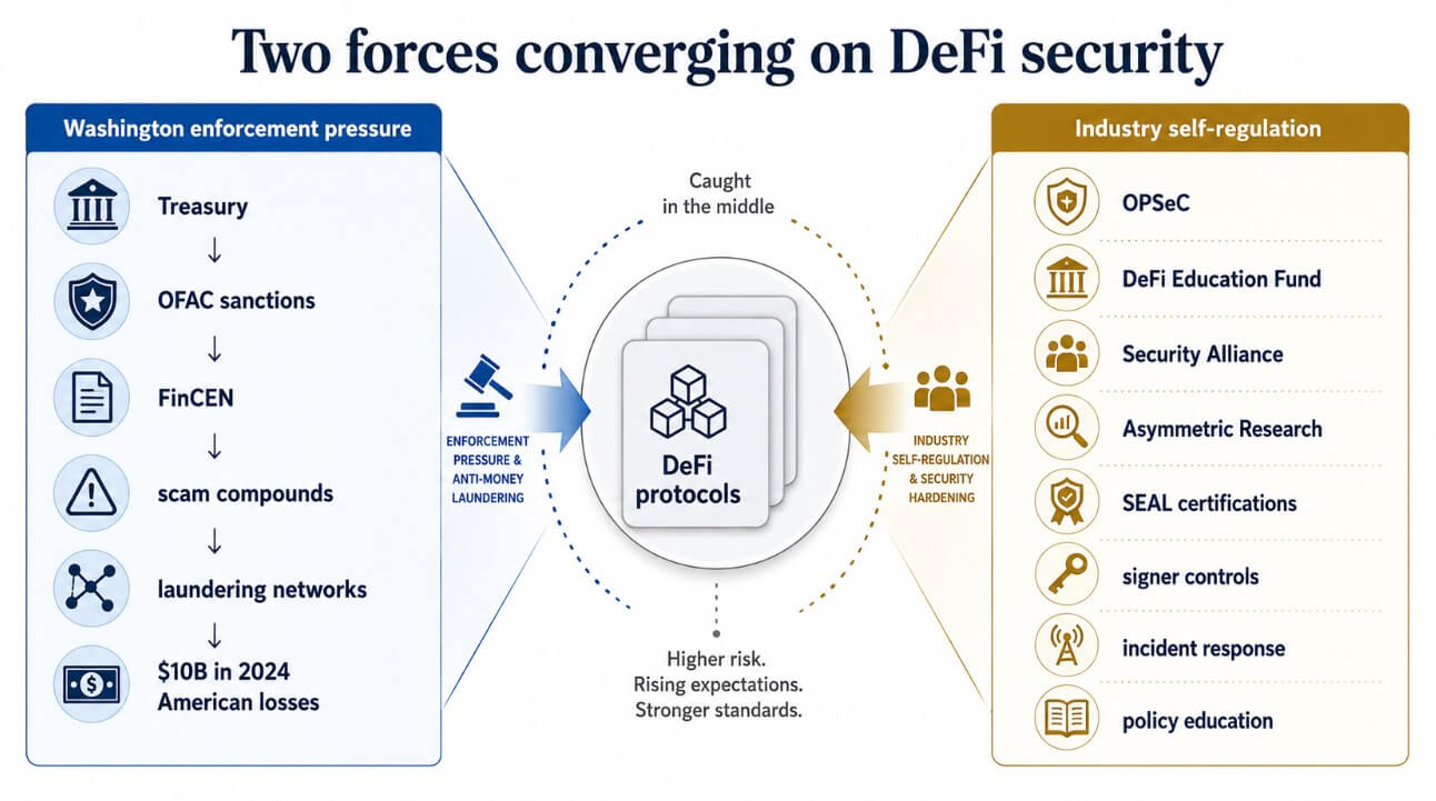 Two forces converging on crypto and DeFi security