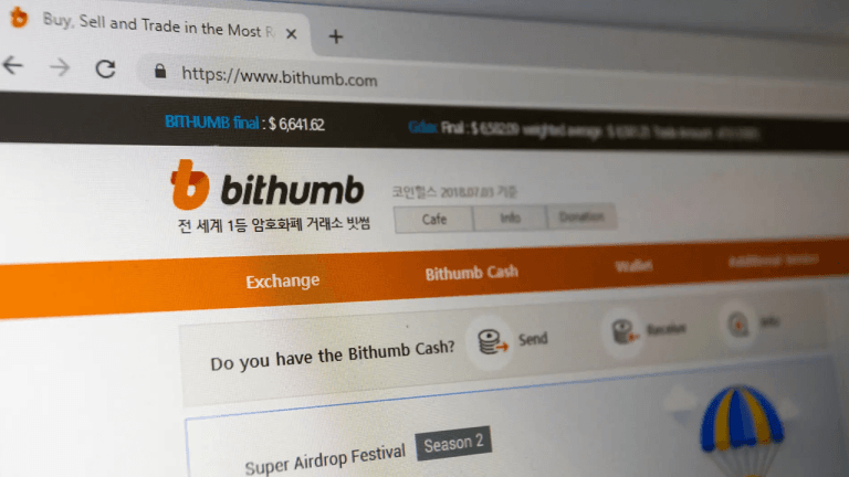 South Korean crypto exchange Bithumb.