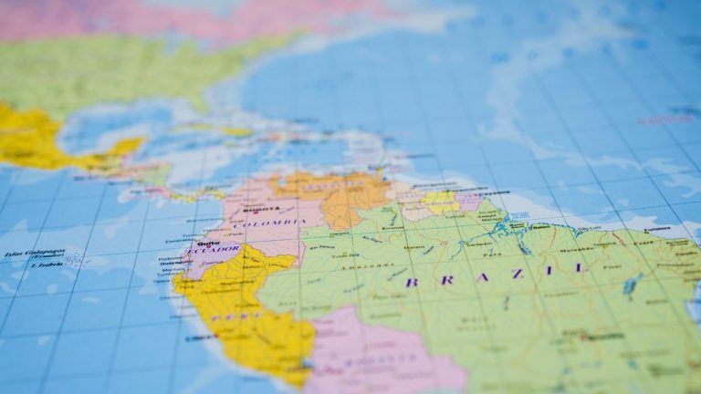 Map of Latam