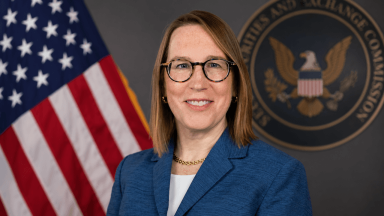 SEC Commissioner Hester M. Peirce headshot