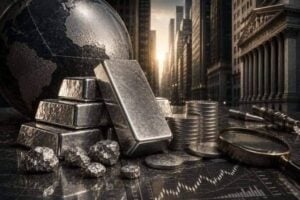 XAGUSD Price Analysis: Silver Holds a Bull Flag as It Tests Yearly Downtrend Resistance