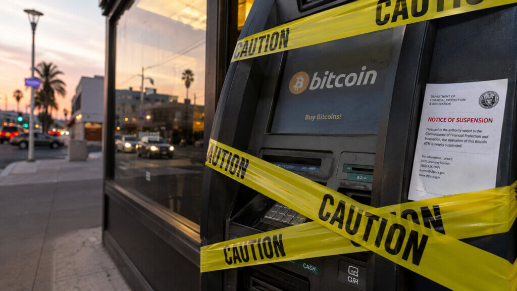Bitcoin ATMs were crypto’s street-corner bank. Now regulators are shutting the door