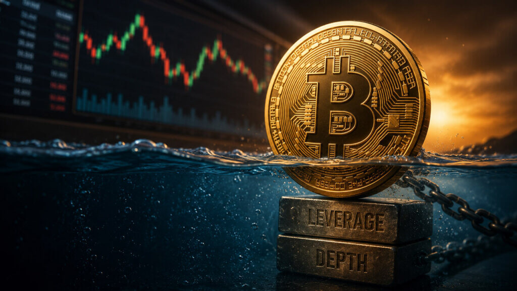 Bitcoin price is being held up by $79B in futures market bets that could unwind fast