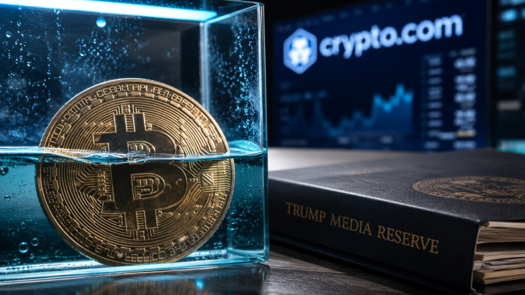 Trump Media’s underwater Bitcoin treasury faces sale questions after Crypto.com transfer