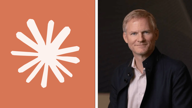 Claude logo and Mike Belshe, Bitgo CEO