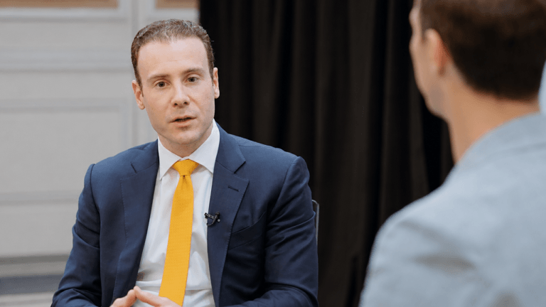 CFTC Chairman Michael S. Selig speaking with Bitcoin.com's David Sencil.