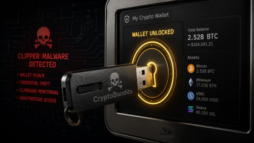 CryptoBandits malware lets criminals use your USB drive to access crypto wallets – Microsoft warns