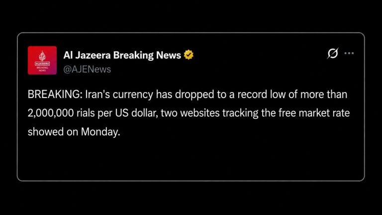 Iran Rial crash