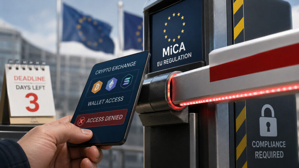 Millions of EU crypto users face exchange cutoff as MiCA deadline hits in days