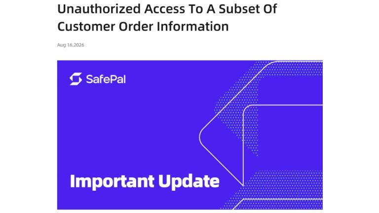 Safepal Announcement