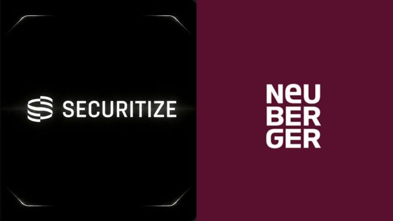 Securitize and Neuberger logos