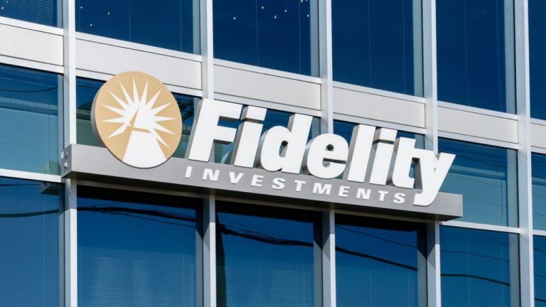 Fidelity Investments on office building