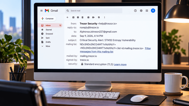 Hack email on a desktop
