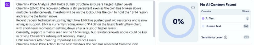 LINK Price Prediction as Bulls Watch $15 and Beyond