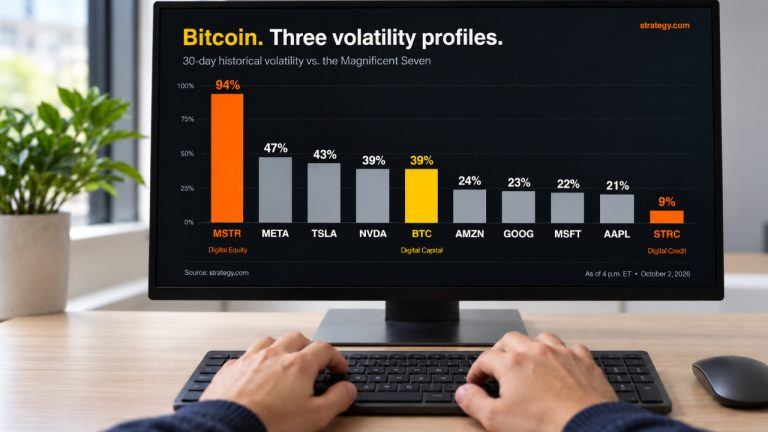 saylor bitcoin volatility