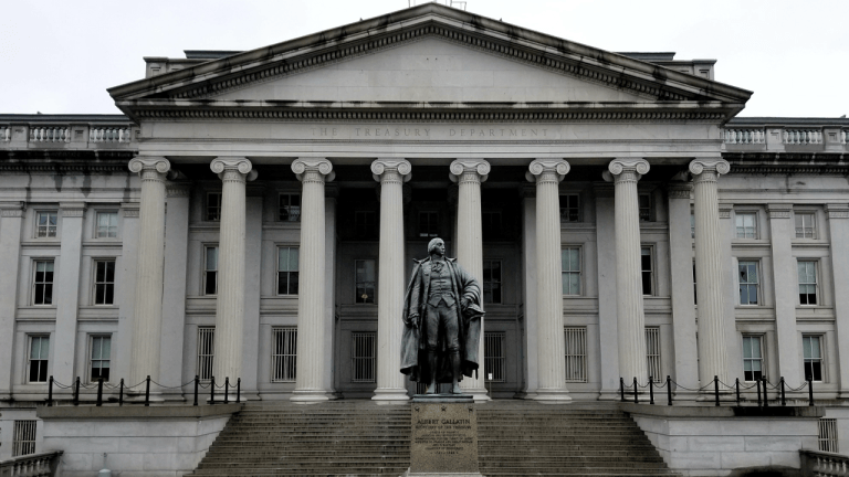US Treasury building